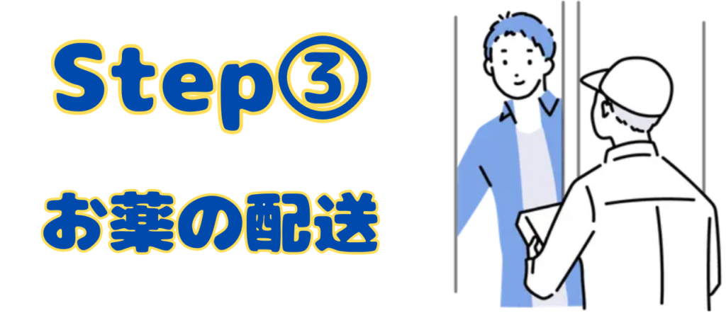 Step③：お薬の配送